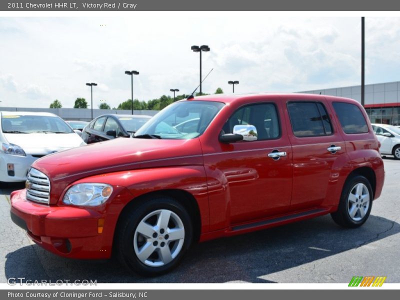 Victory Red / Gray 2011 Chevrolet HHR LT