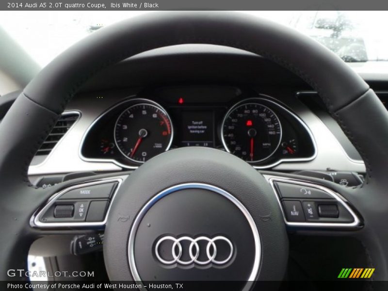 Ibis White / Black 2014 Audi A5 2.0T quattro Coupe