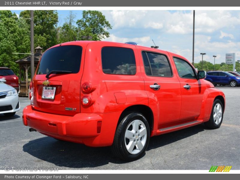 Victory Red / Gray 2011 Chevrolet HHR LT