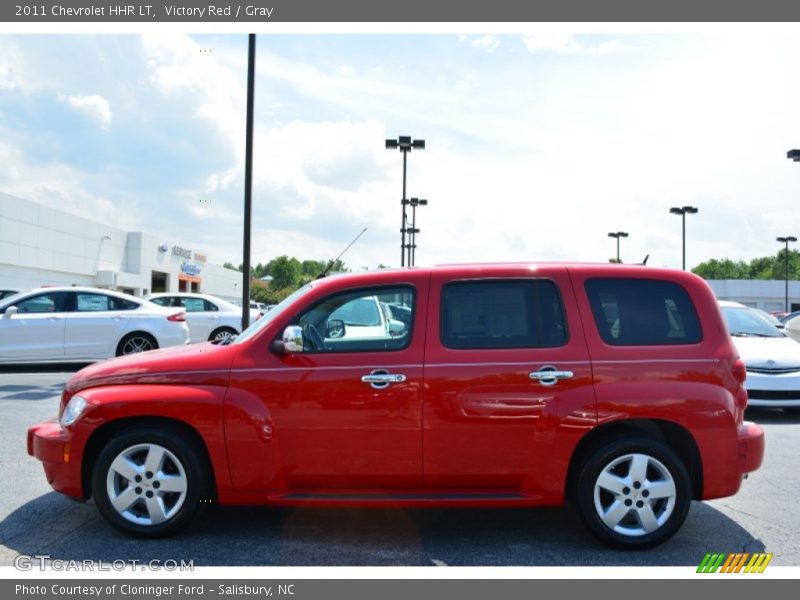 Victory Red / Gray 2011 Chevrolet HHR LT