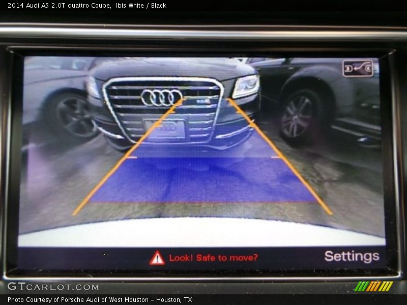 Ibis White / Black 2014 Audi A5 2.0T quattro Coupe