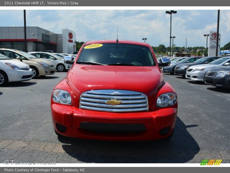 Victory Red / Gray 2011 Chevrolet HHR LT