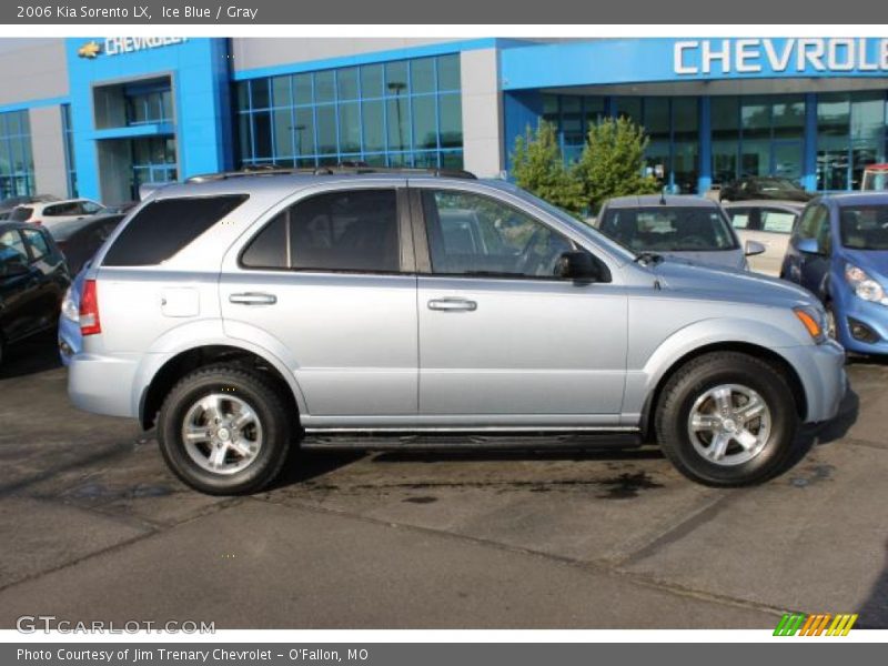 Ice Blue / Gray 2006 Kia Sorento LX