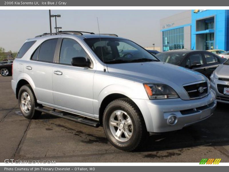 Ice Blue / Gray 2006 Kia Sorento LX