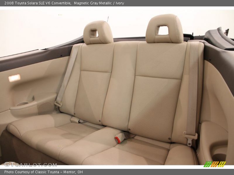 Magnetic Gray Metallic / Ivory 2008 Toyota Solara SLE V6 Convertible