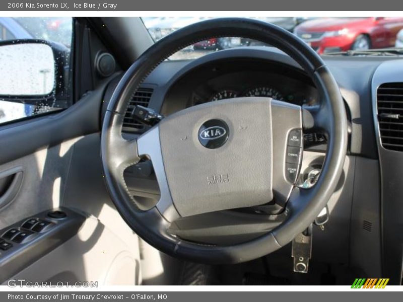 Ice Blue / Gray 2006 Kia Sorento LX