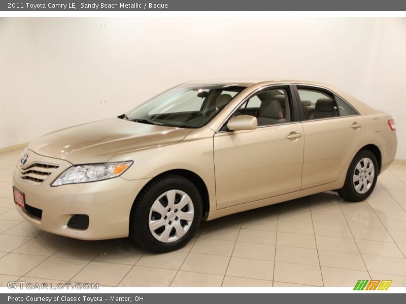 Sandy Beach Metallic / Bisque 2011 Toyota Camry LE