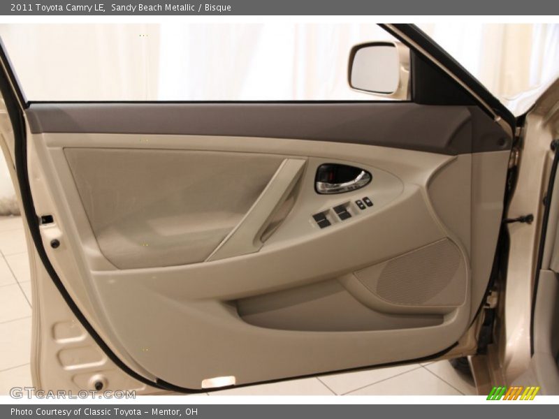 Sandy Beach Metallic / Bisque 2011 Toyota Camry LE