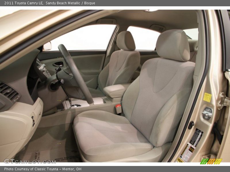 Sandy Beach Metallic / Bisque 2011 Toyota Camry LE