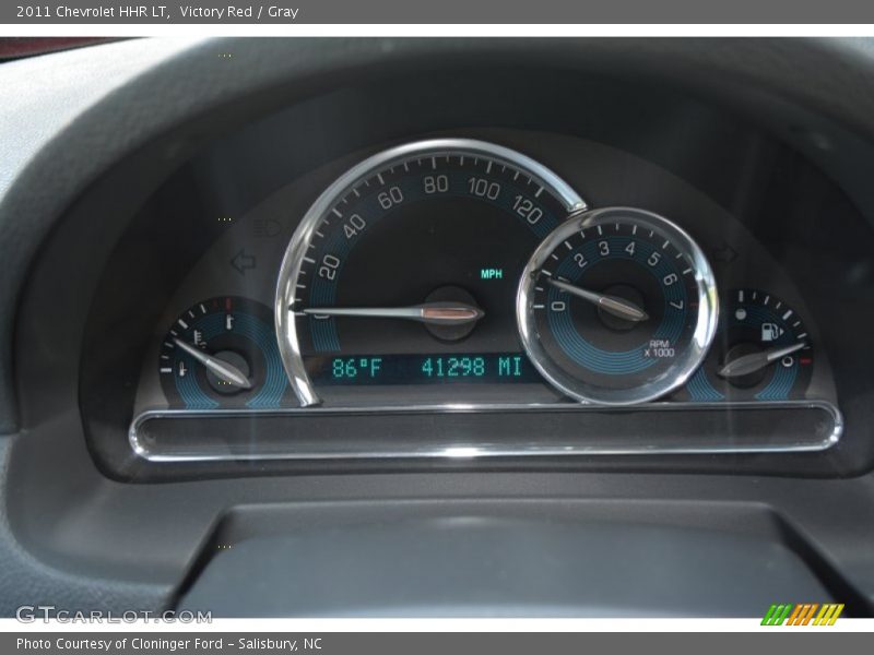Victory Red / Gray 2011 Chevrolet HHR LT
