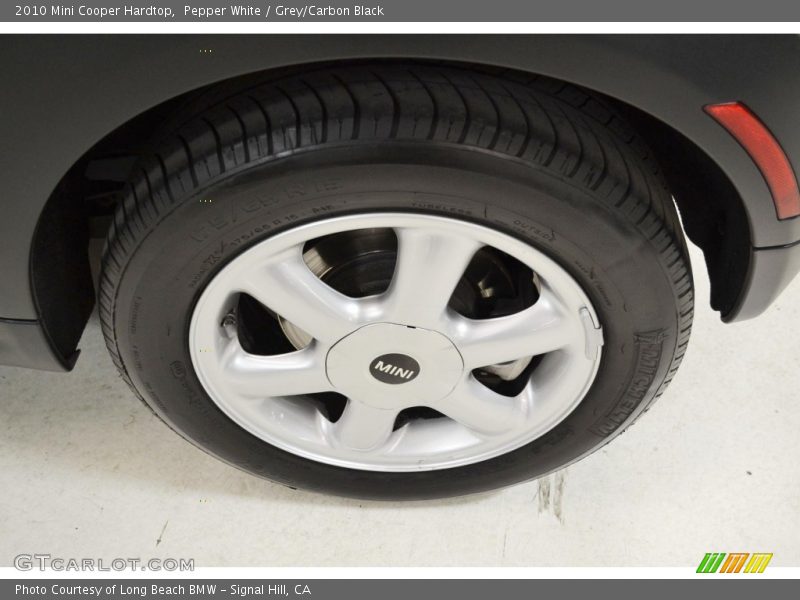 Pepper White / Grey/Carbon Black 2010 Mini Cooper Hardtop