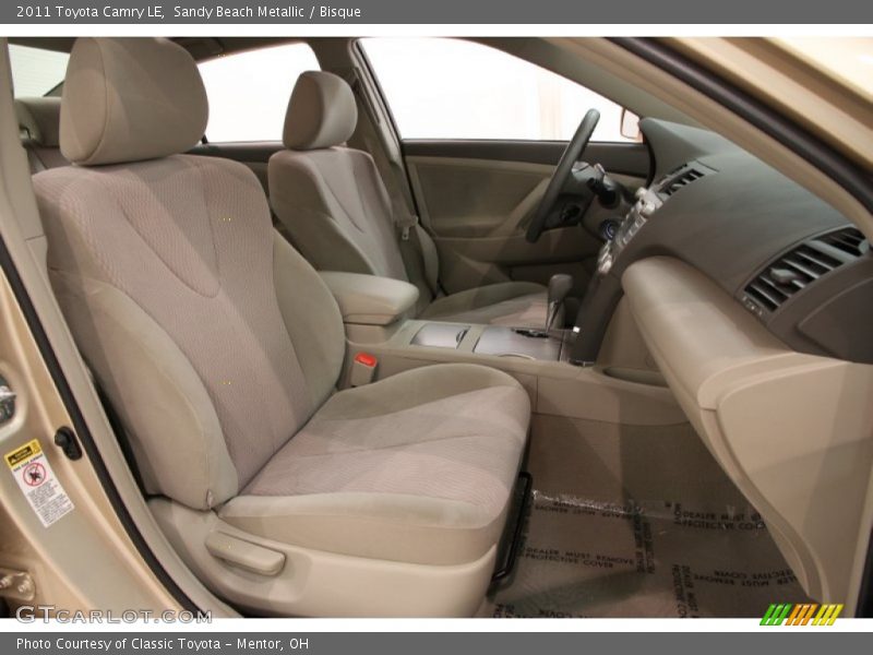 Sandy Beach Metallic / Bisque 2011 Toyota Camry LE