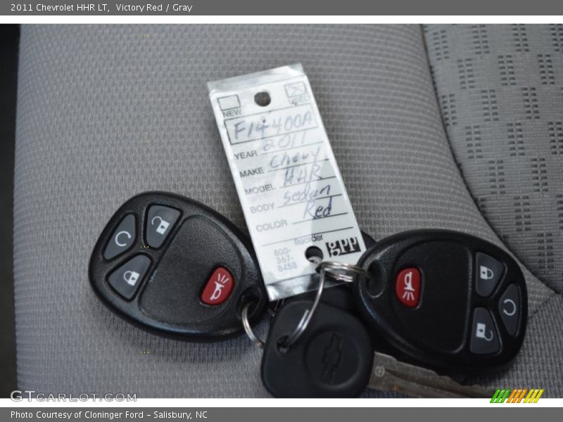 Victory Red / Gray 2011 Chevrolet HHR LT