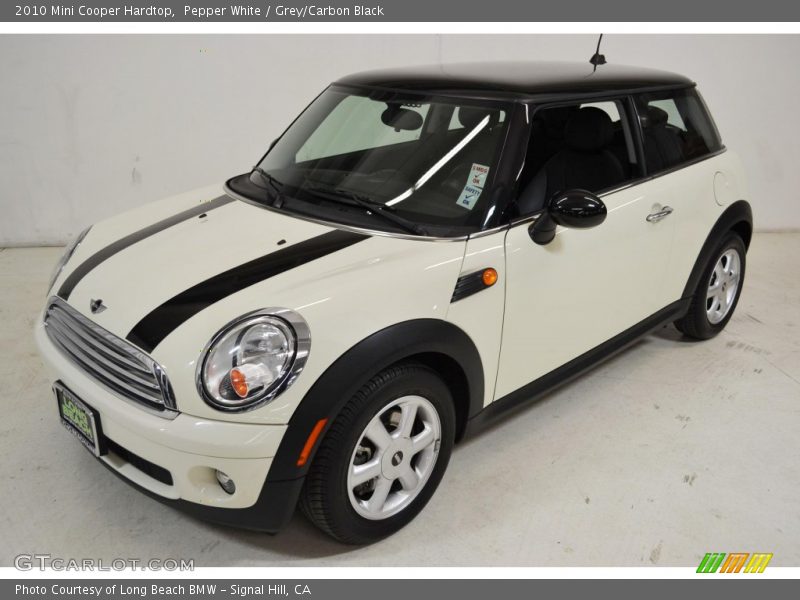 Pepper White / Grey/Carbon Black 2010 Mini Cooper Hardtop