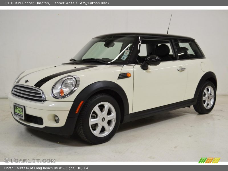 Pepper White / Grey/Carbon Black 2010 Mini Cooper Hardtop