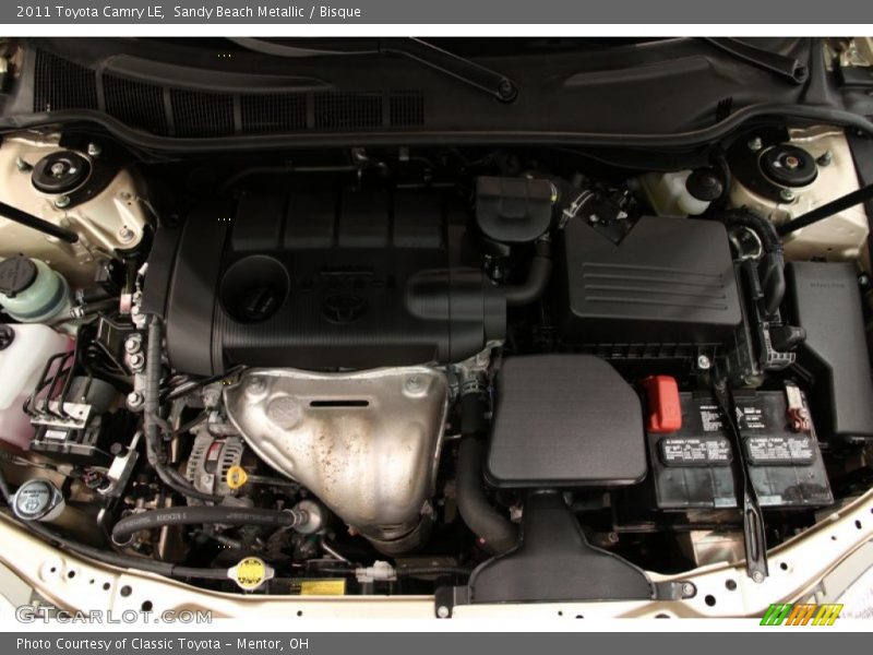 Sandy Beach Metallic / Bisque 2011 Toyota Camry LE