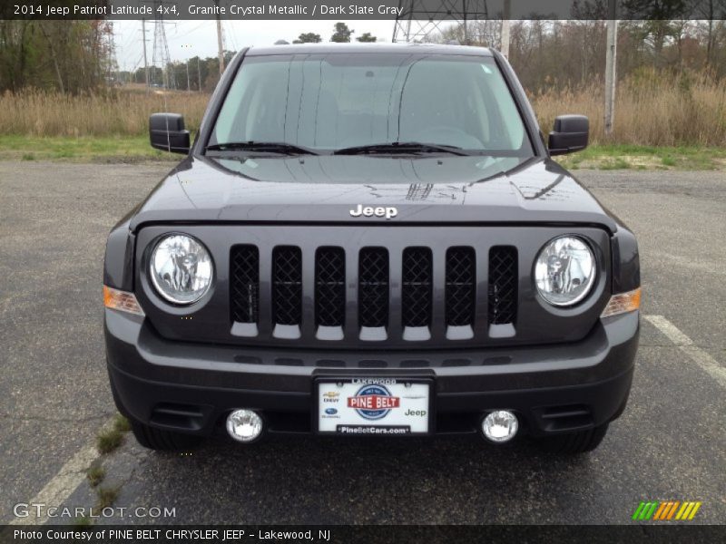 Granite Crystal Metallic / Dark Slate Gray 2014 Jeep Patriot Latitude 4x4