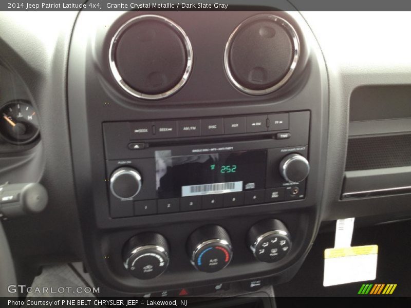 Granite Crystal Metallic / Dark Slate Gray 2014 Jeep Patriot Latitude 4x4