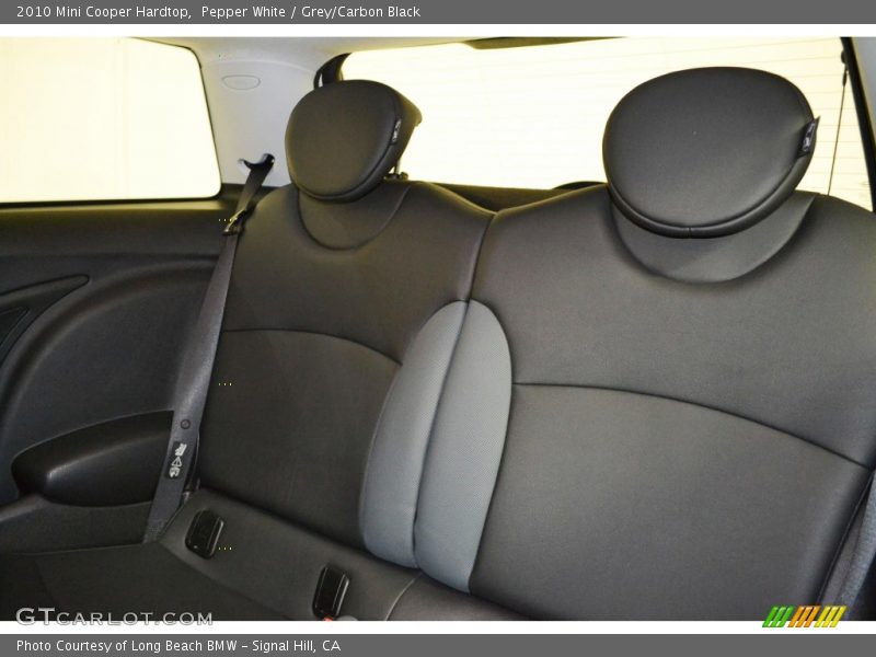 Pepper White / Grey/Carbon Black 2010 Mini Cooper Hardtop