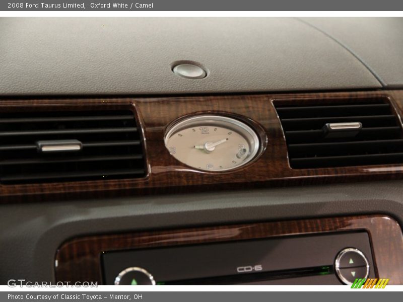 Oxford White / Camel 2008 Ford Taurus Limited