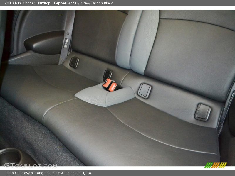 Pepper White / Grey/Carbon Black 2010 Mini Cooper Hardtop