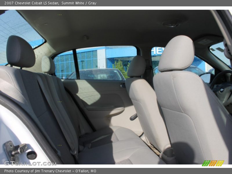 Summit White / Gray 2007 Chevrolet Cobalt LS Sedan