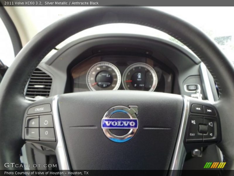Silver Metallic / Anthracite Black 2011 Volvo XC60 3.2