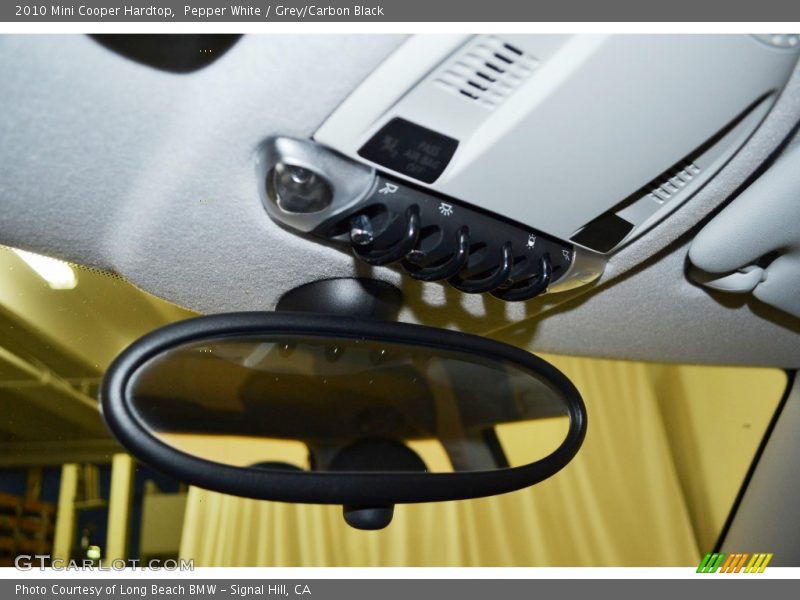 Pepper White / Grey/Carbon Black 2010 Mini Cooper Hardtop