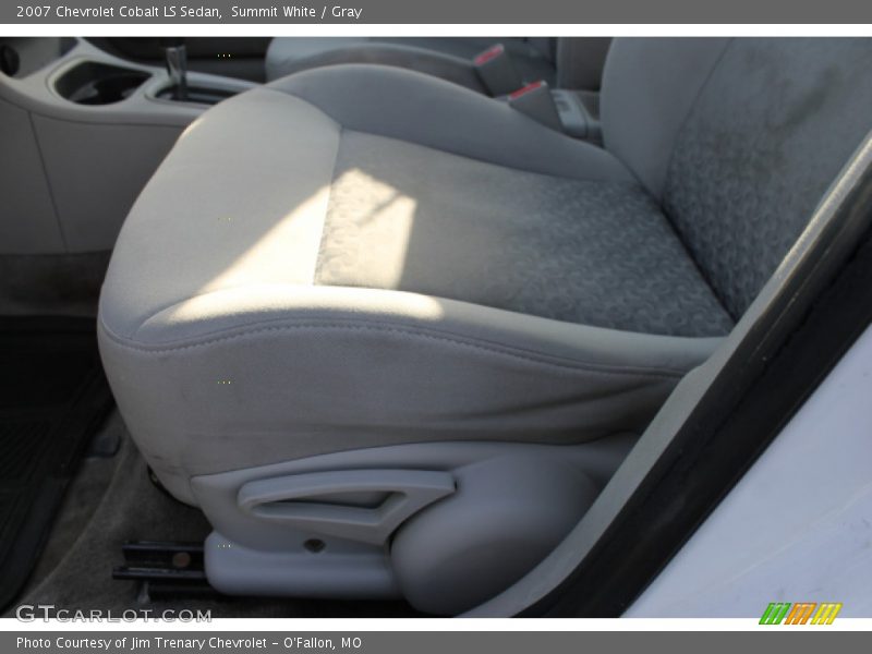 Summit White / Gray 2007 Chevrolet Cobalt LS Sedan