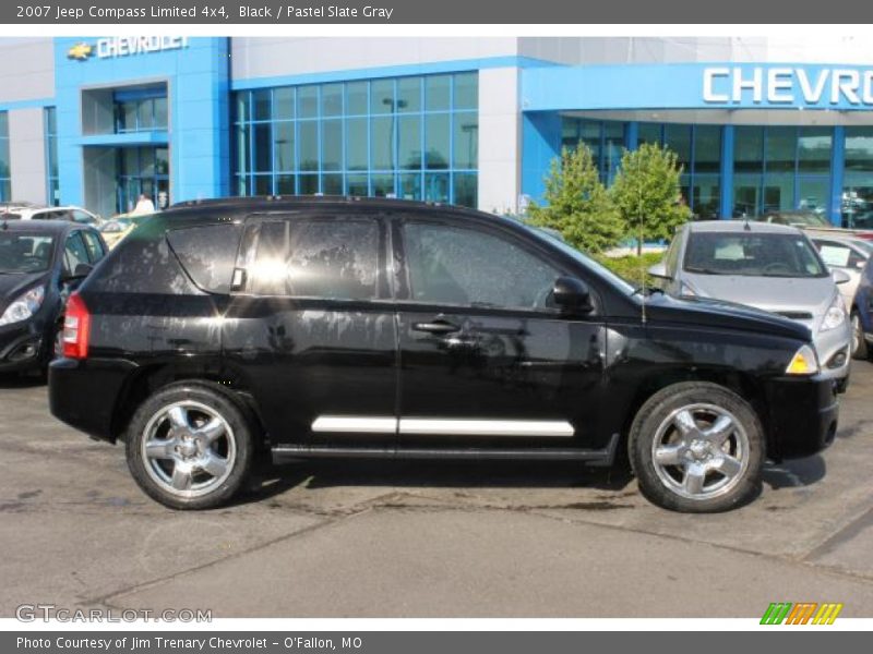 Black / Pastel Slate Gray 2007 Jeep Compass Limited 4x4