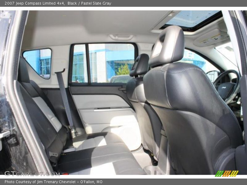 Black / Pastel Slate Gray 2007 Jeep Compass Limited 4x4