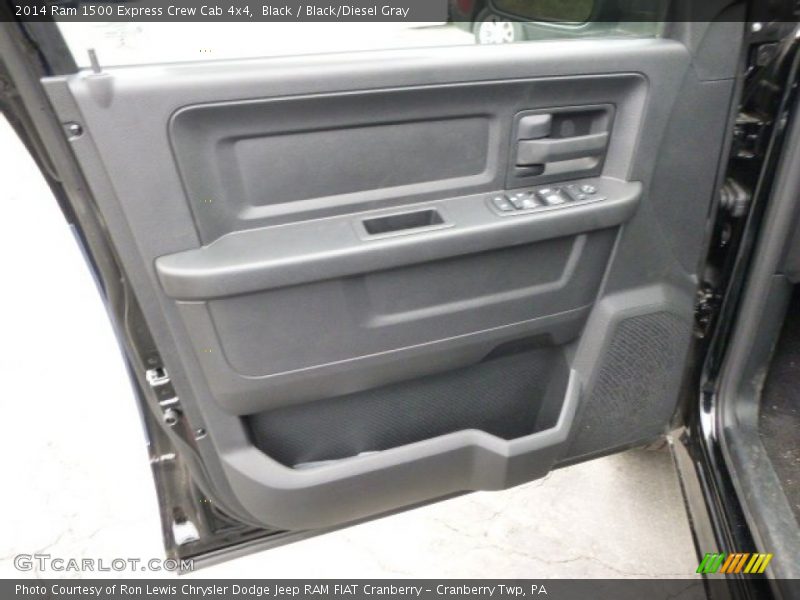 Black / Black/Diesel Gray 2014 Ram 1500 Express Crew Cab 4x4