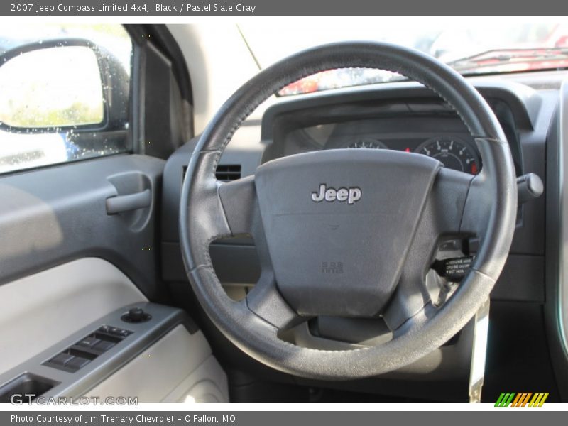 Black / Pastel Slate Gray 2007 Jeep Compass Limited 4x4