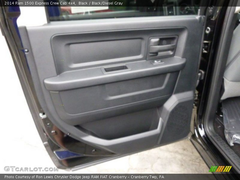 Black / Black/Diesel Gray 2014 Ram 1500 Express Crew Cab 4x4