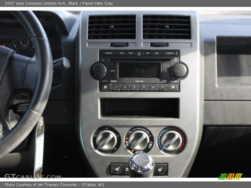 Black / Pastel Slate Gray 2007 Jeep Compass Limited 4x4
