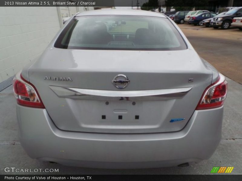 Brilliant Silver / Charcoal 2013 Nissan Altima 2.5 S