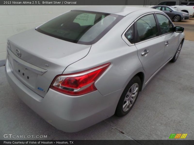 Brilliant Silver / Charcoal 2013 Nissan Altima 2.5 S