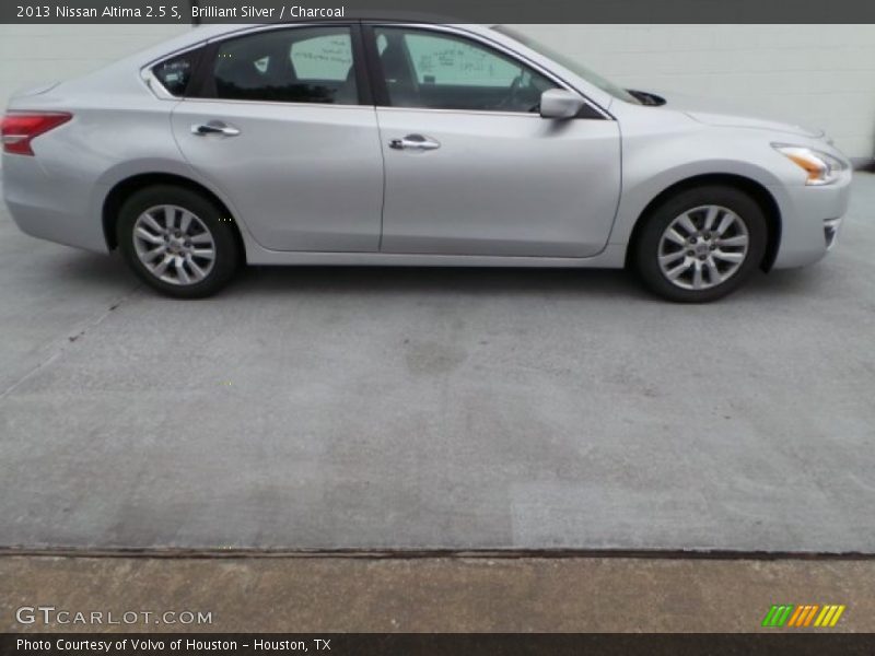 Brilliant Silver / Charcoal 2013 Nissan Altima 2.5 S