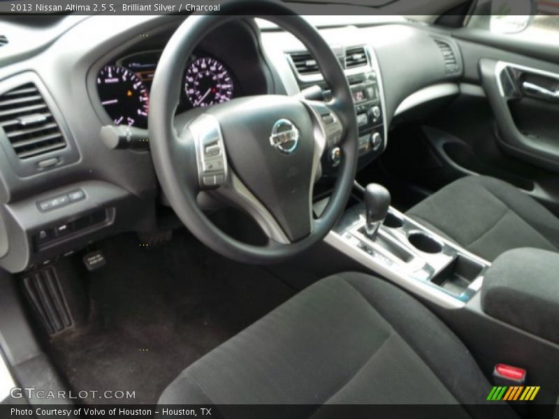 Brilliant Silver / Charcoal 2013 Nissan Altima 2.5 S
