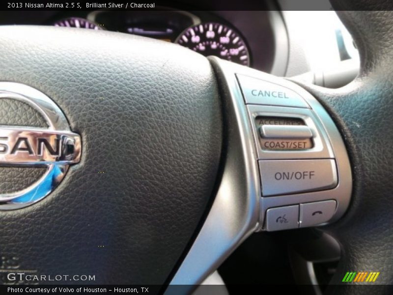 Brilliant Silver / Charcoal 2013 Nissan Altima 2.5 S