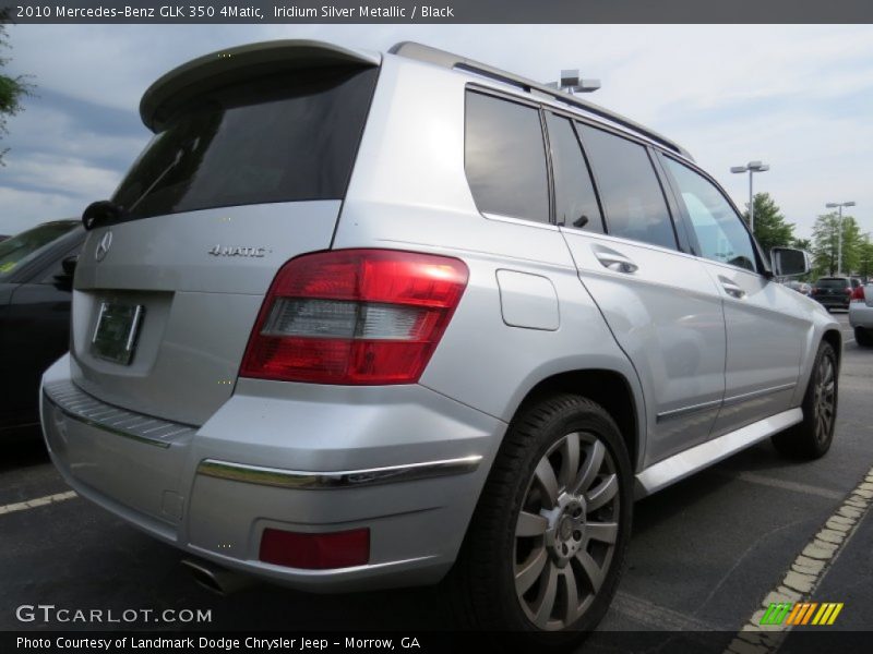 Iridium Silver Metallic / Black 2010 Mercedes-Benz GLK 350 4Matic