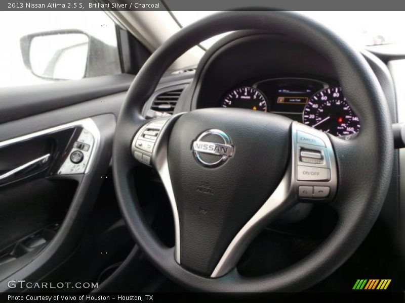 Brilliant Silver / Charcoal 2013 Nissan Altima 2.5 S