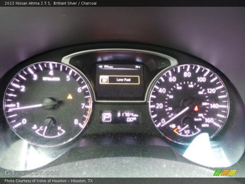 Brilliant Silver / Charcoal 2013 Nissan Altima 2.5 S