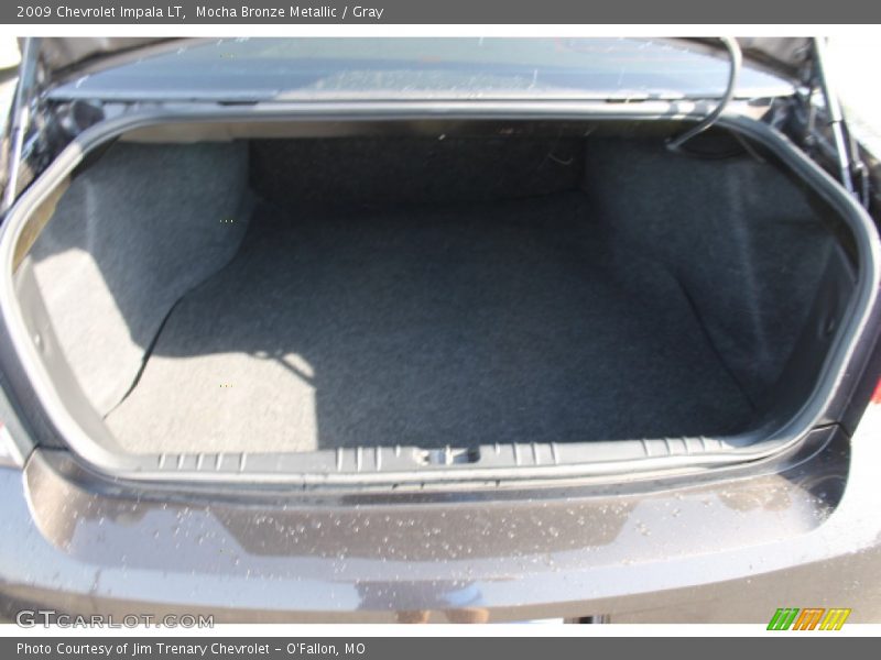 Mocha Bronze Metallic / Gray 2009 Chevrolet Impala LT