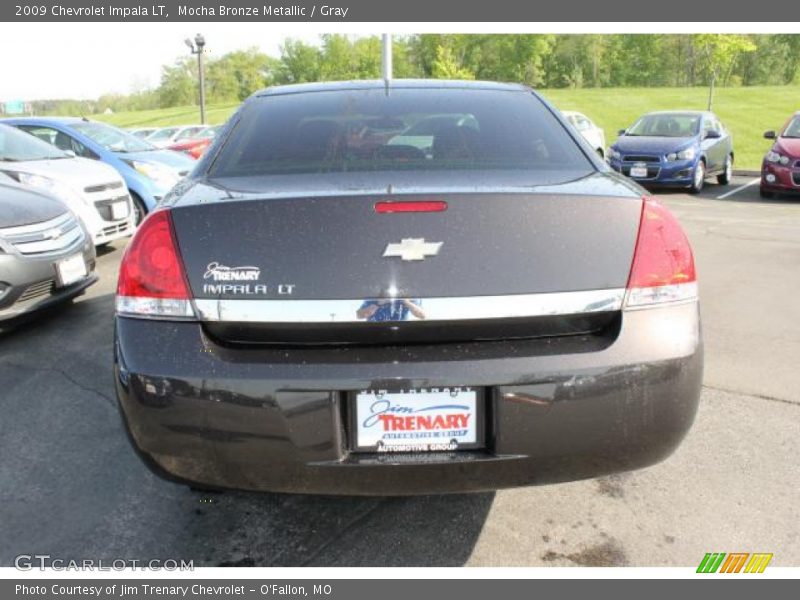 Mocha Bronze Metallic / Gray 2009 Chevrolet Impala LT