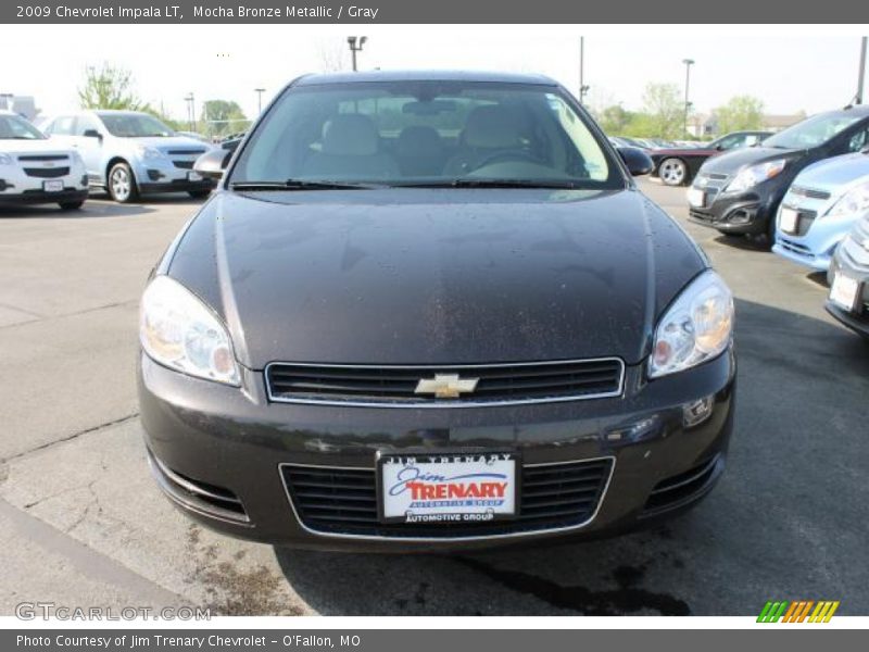 Mocha Bronze Metallic / Gray 2009 Chevrolet Impala LT