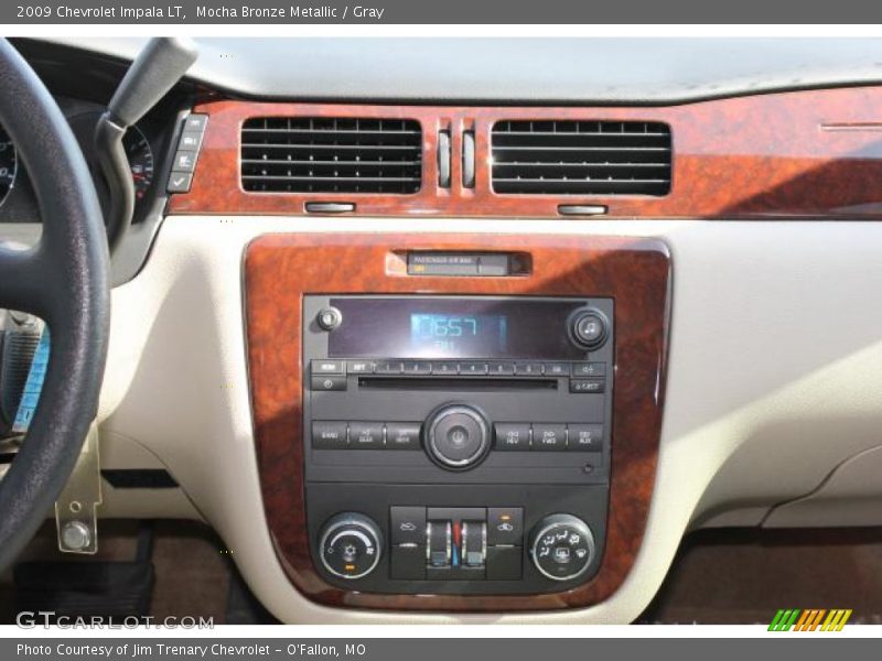 Mocha Bronze Metallic / Gray 2009 Chevrolet Impala LT