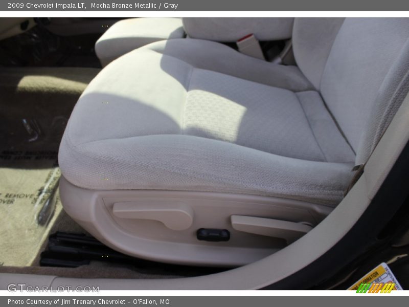 Mocha Bronze Metallic / Gray 2009 Chevrolet Impala LT