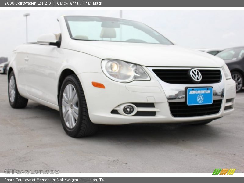 Candy White / Titan Black 2008 Volkswagen Eos 2.0T