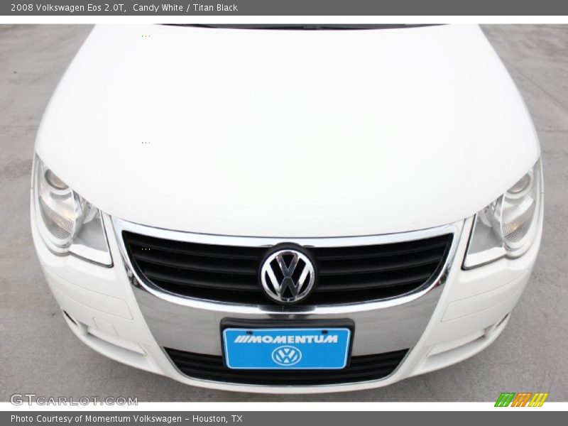 Candy White / Titan Black 2008 Volkswagen Eos 2.0T